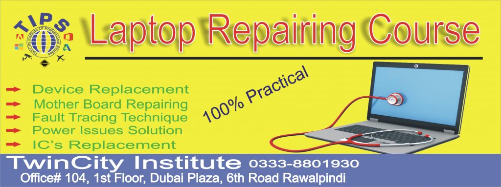 Laptop Repairing Course In Rawalpindi Islamabad Pakistan